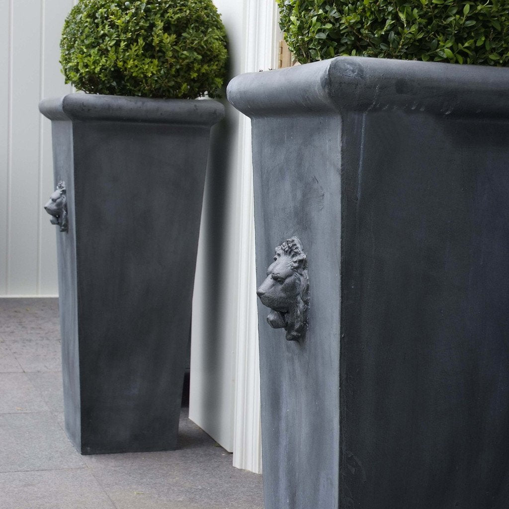 lion plant pot Lion Head